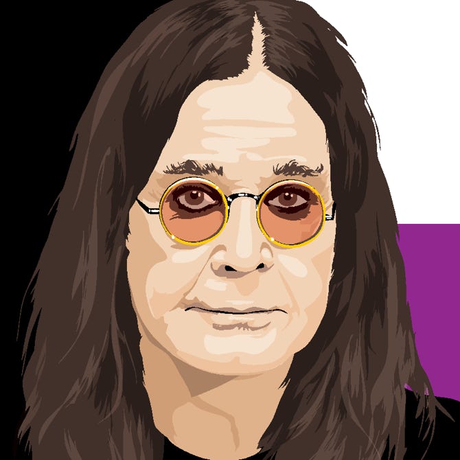 Ozzy Osbourne illustration